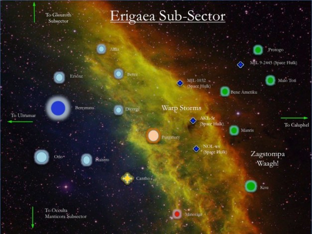 Erigaea Subsector