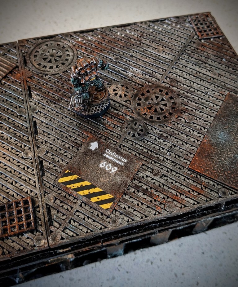 Building a Grimdark Battle Board | Comrade's Wargames